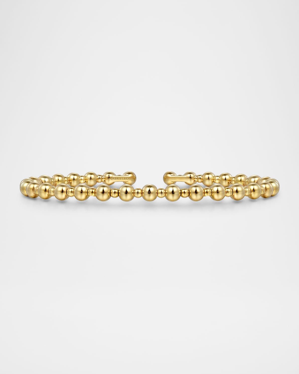 14K Yellow Gold Bujukan Open Bangle