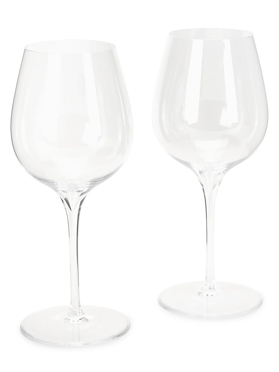 Dimple 2-Piece Red Wine Glass Set