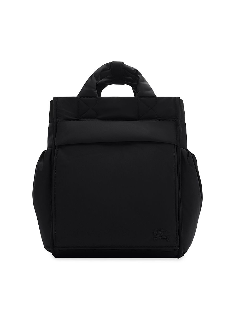 Kid's Quilted Rucksack - Black