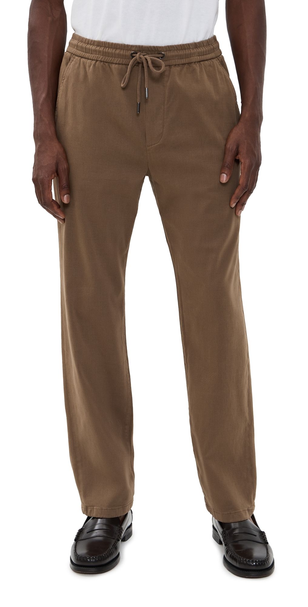 Marine Layer Saturday Twill Relaxed Fit Pants 32 Brown S