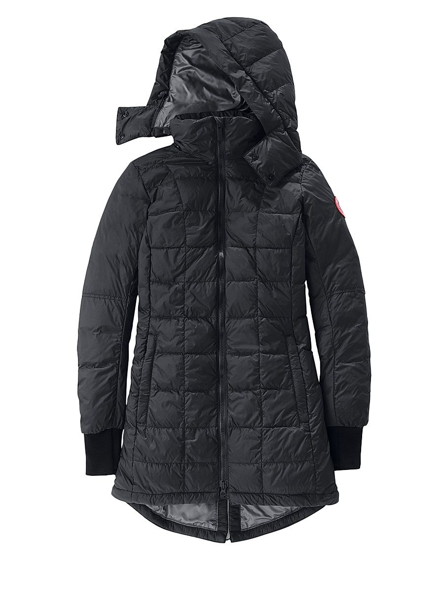 Women's Ellison Down Quilted Jacket - Black - Size XS
