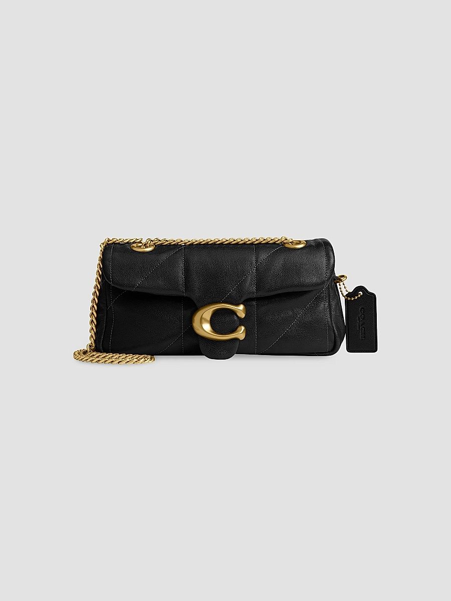 COACH Women's Tabby 20 Quilted Leather Shoulder Bag - Black