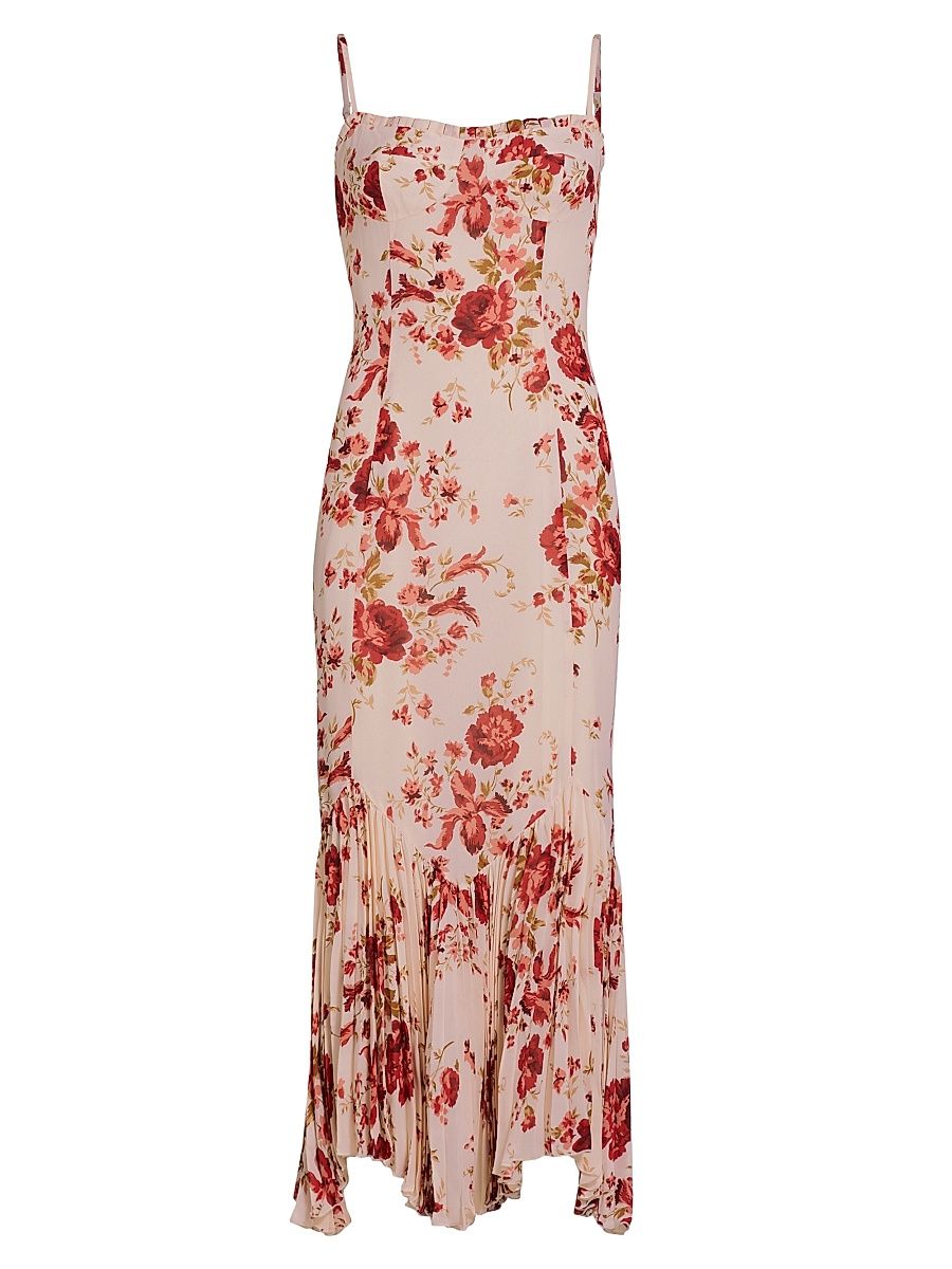 Women's Aiko Rose Georgette Maxi Dress - La Belle - Size 8