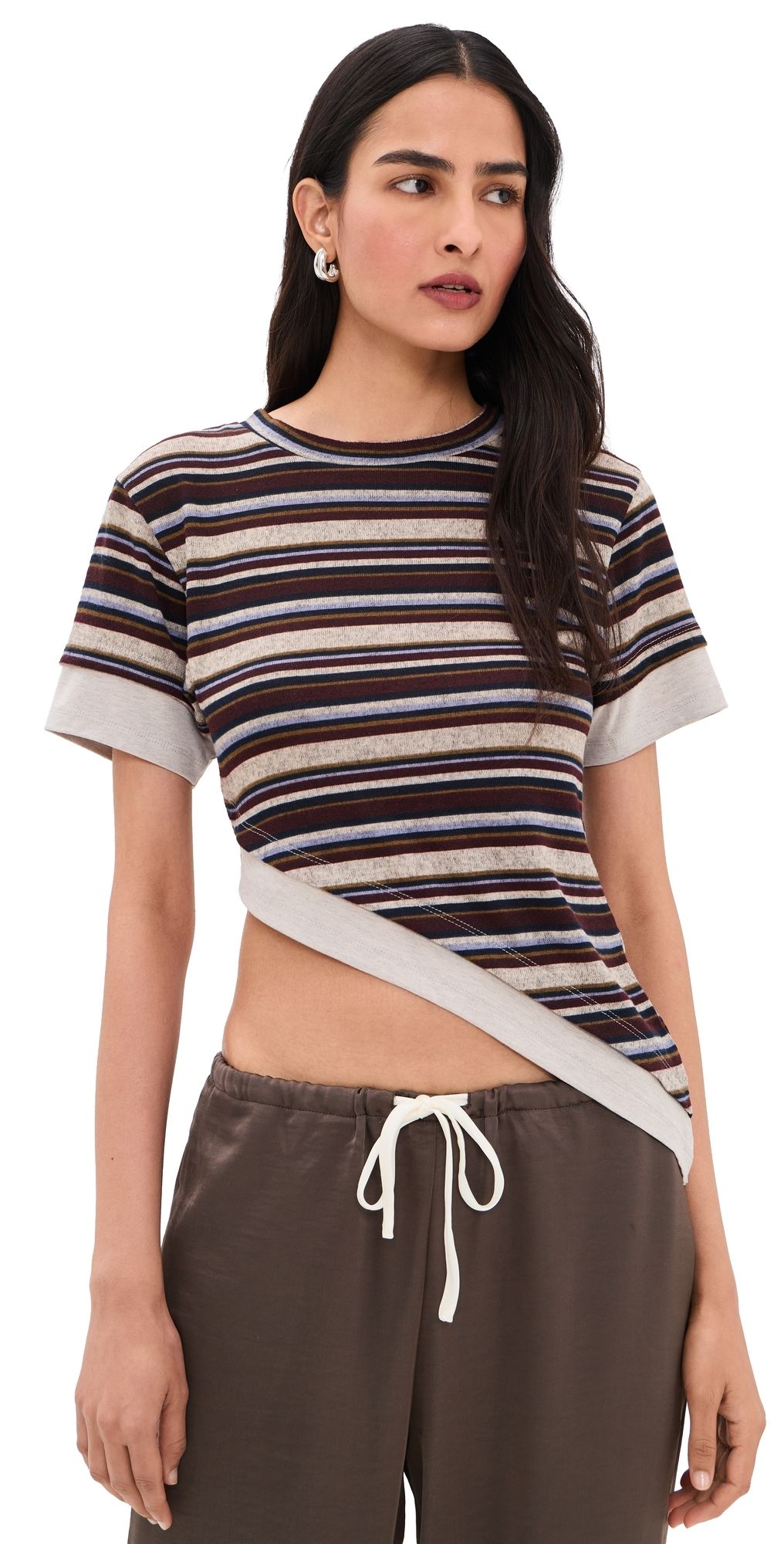 Lioness Apex Tee Vintage Stripe XL