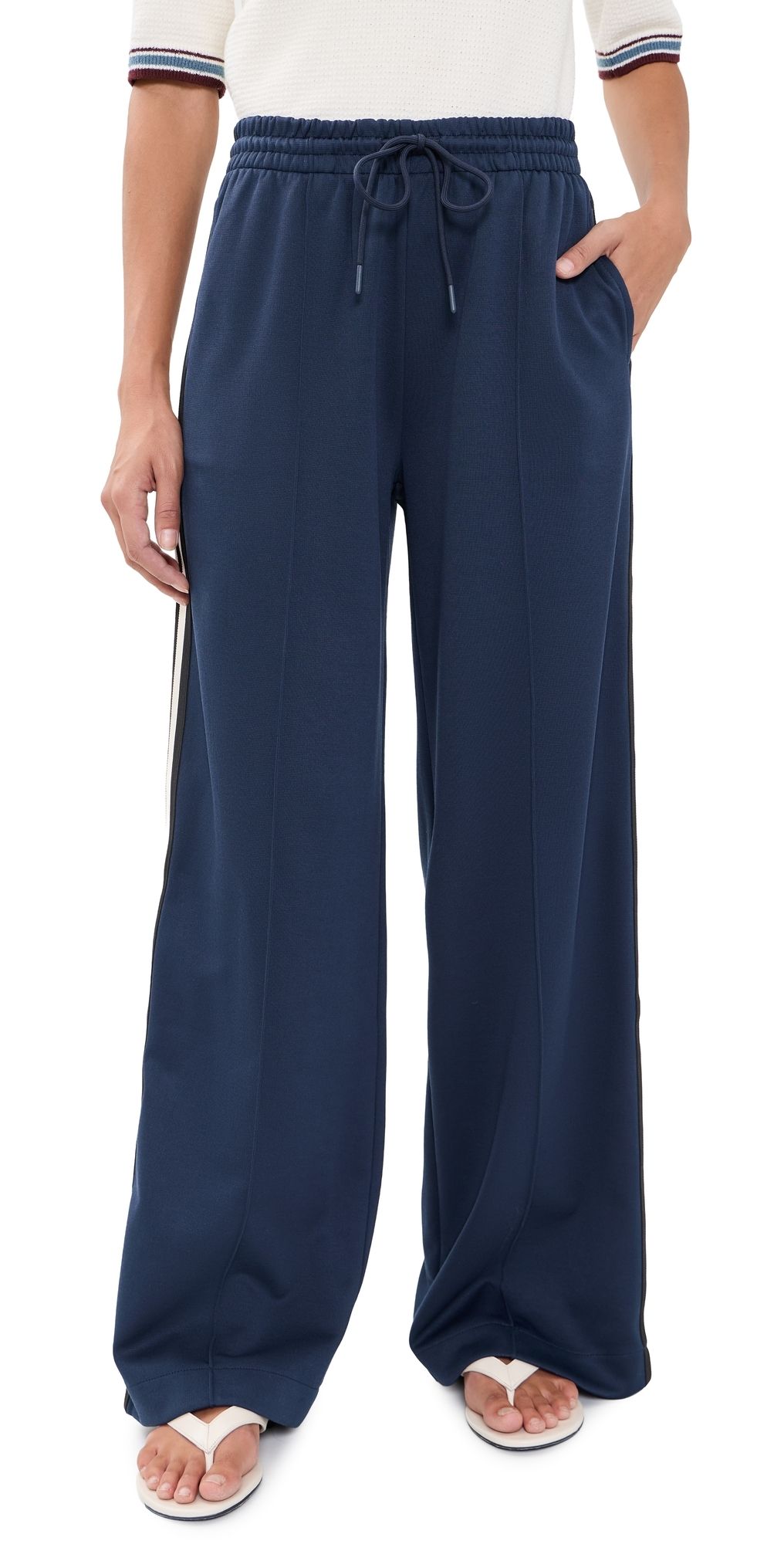 Good American The Track Pants New Navy002 XS