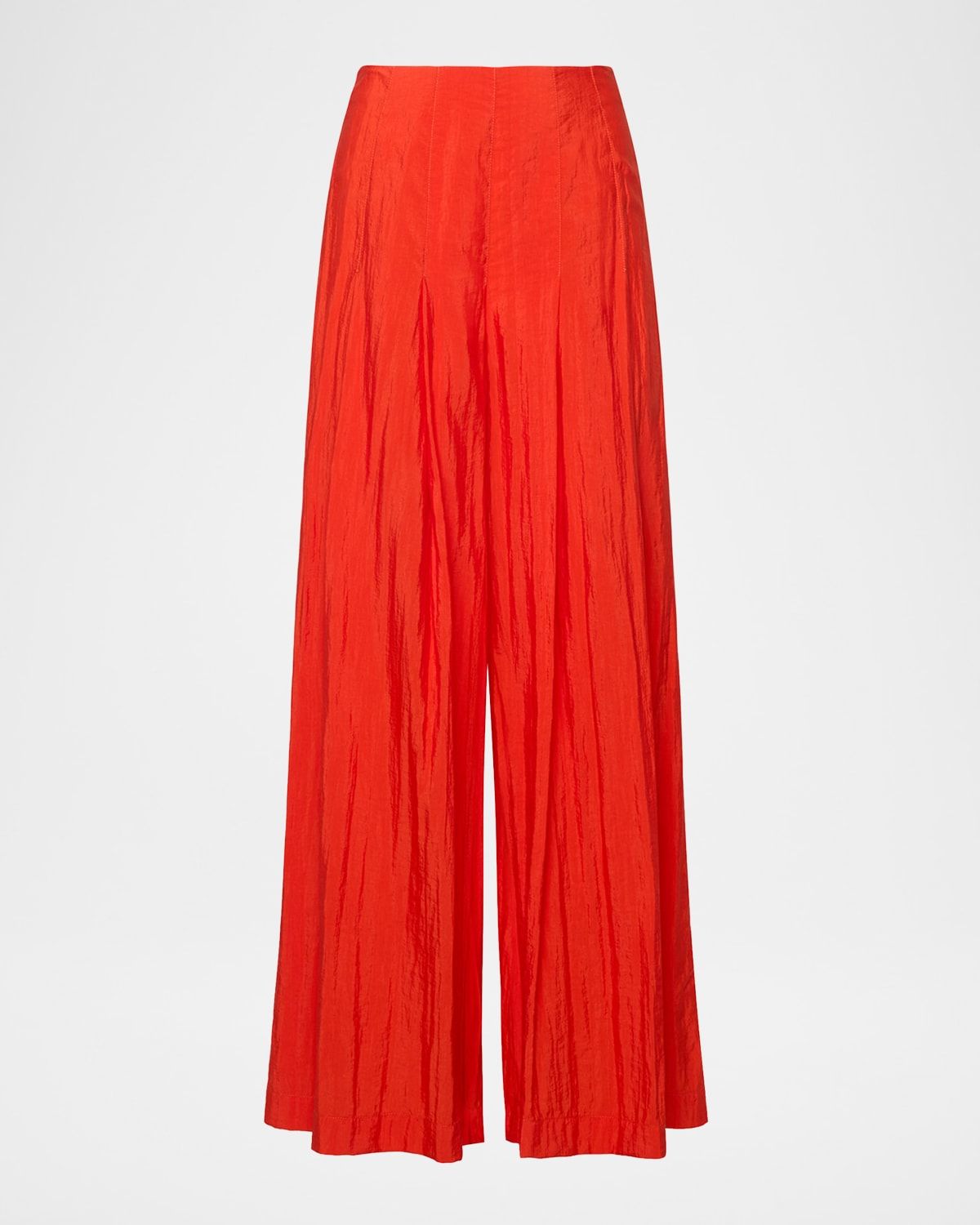Jagger Pleated Wide-Leg Pants