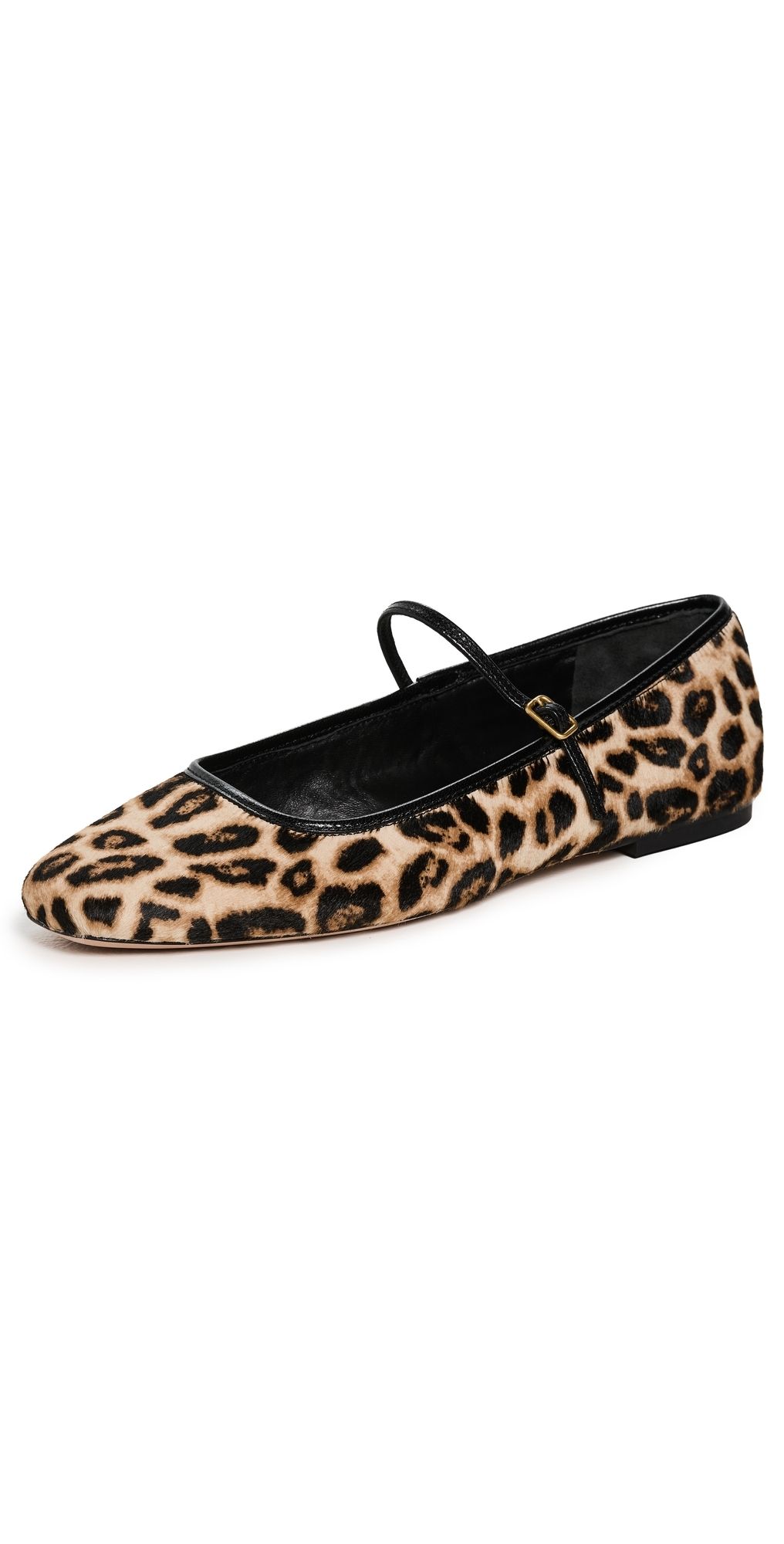 Veronica Beard Ellie Flats Leopard Black 7