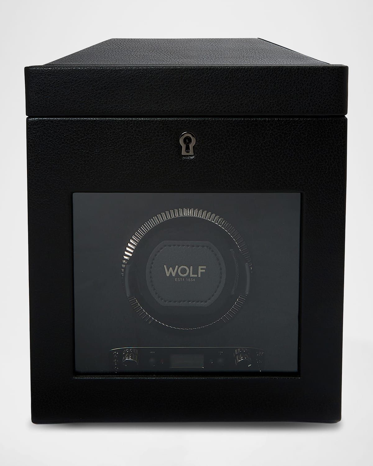 British Racing Single Watch Winder with Storage