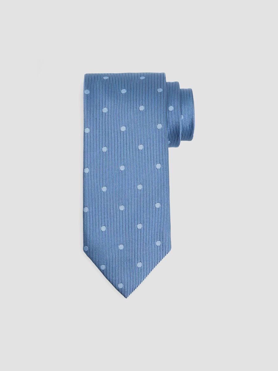 TOM FORD Men's Polka Dot Silk Tie - Carta Da Zucchero