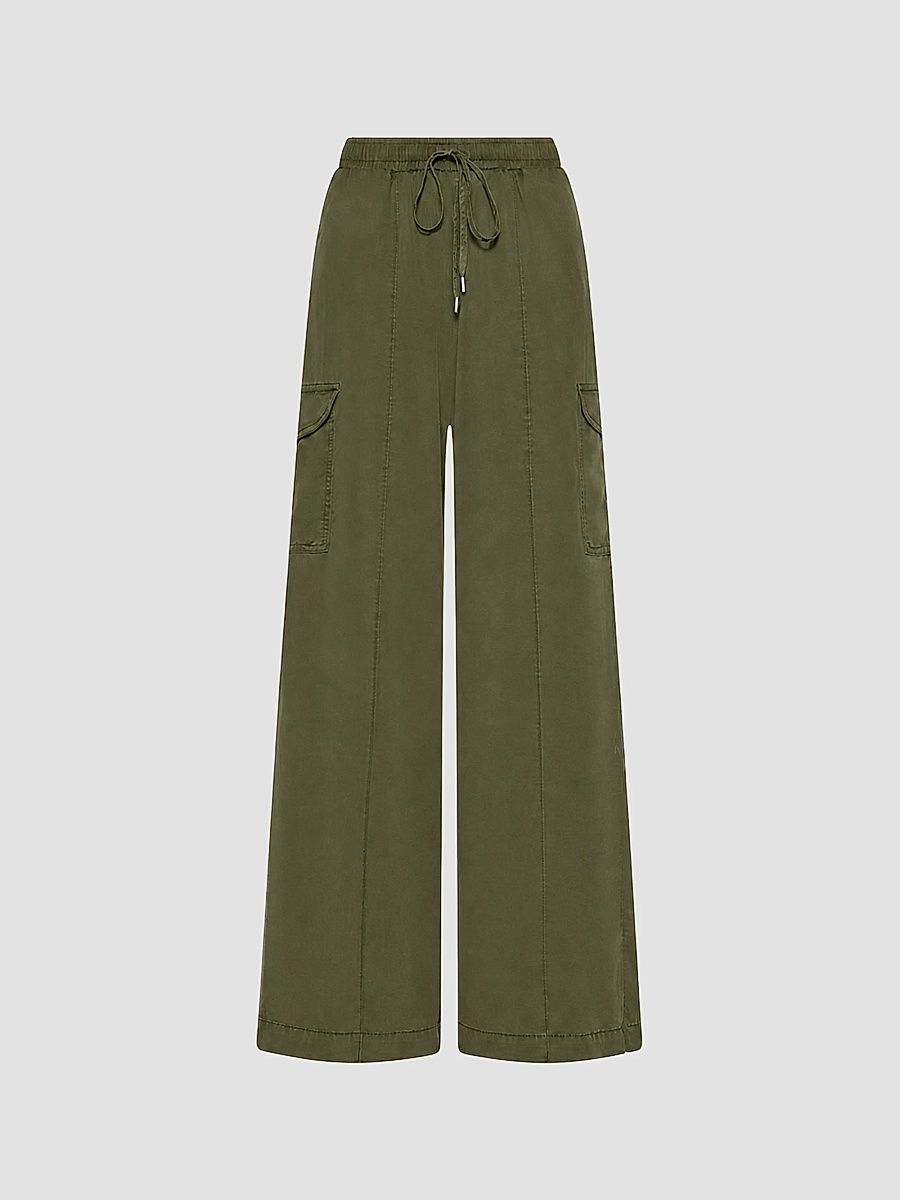 Women's Chandler Drawstring Cargo Pants - Kalamata - Size XXL