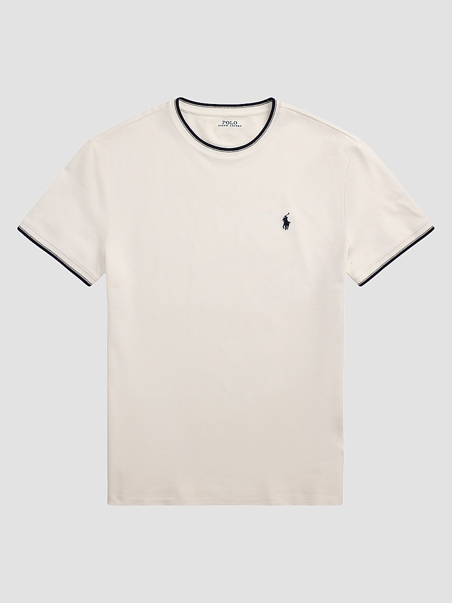 Men's Stretch Mesh Crewneck T-Shirt - White - Size Large