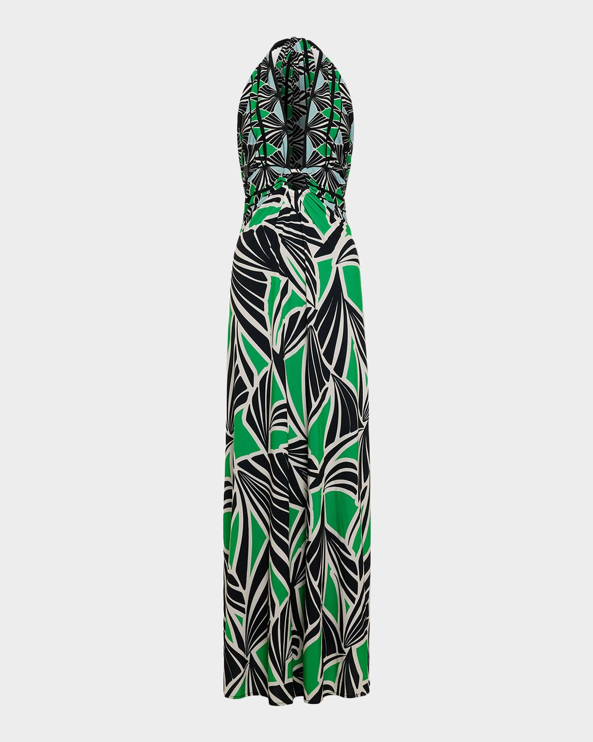 Rayna Halter Plunge Maxi Dress