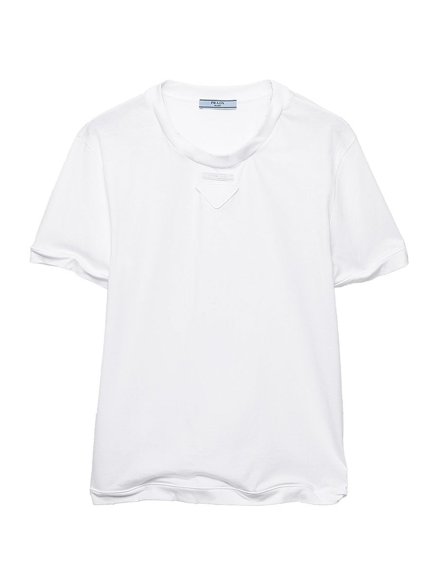 Women's Cotton Jersey T-Shirt - White - Size Small