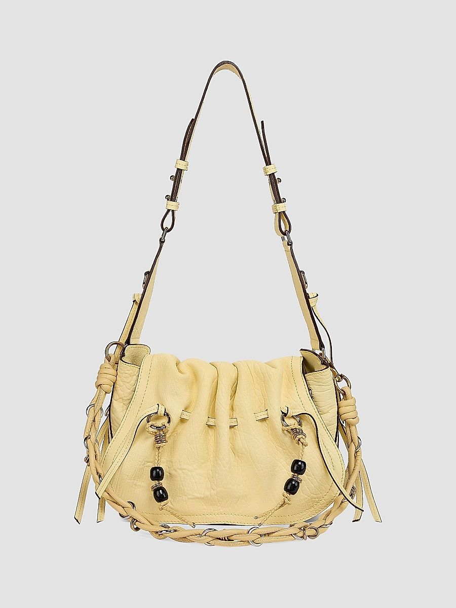 Isabel Marant Women's Bolton Leather Shoulder Bag - Butter