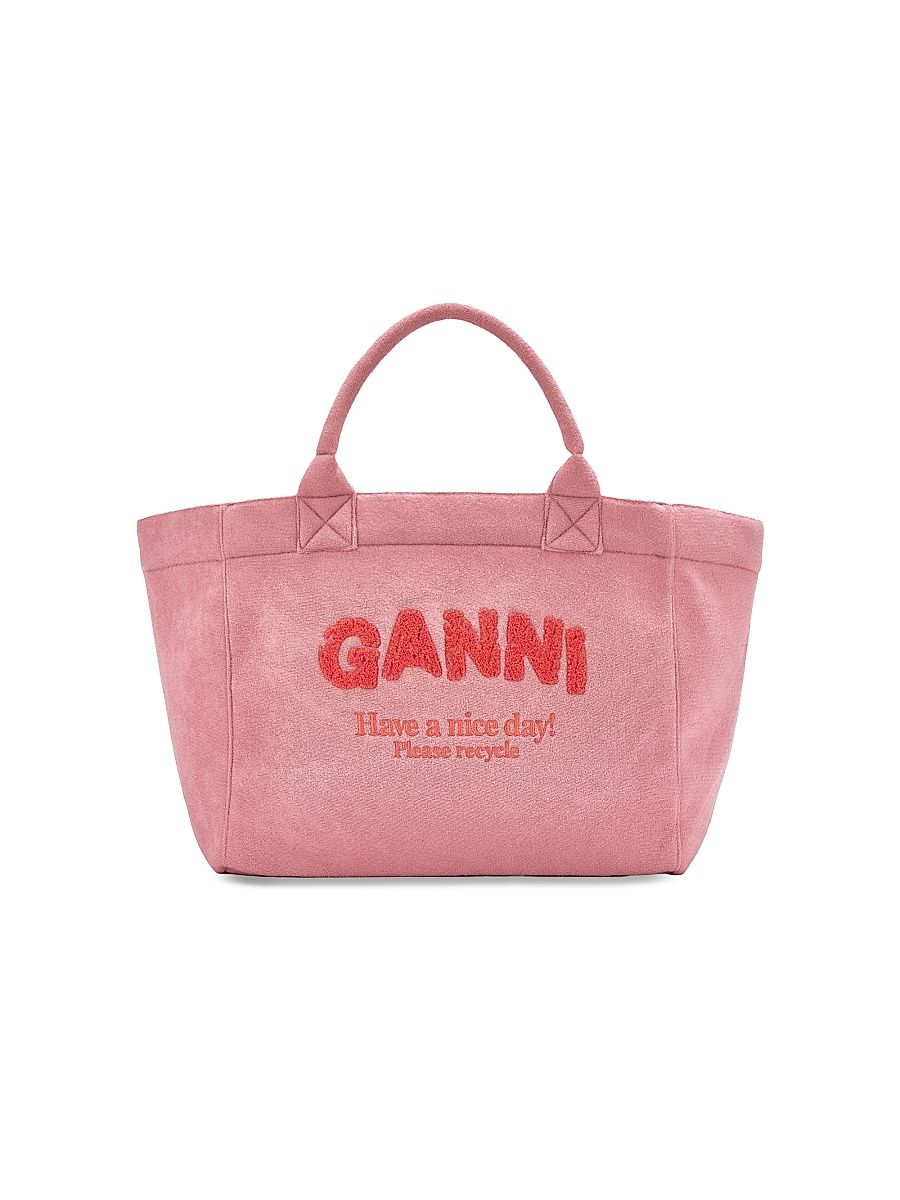 Women's XXL Logo Shopper Tote Bag - Parfait Pink
