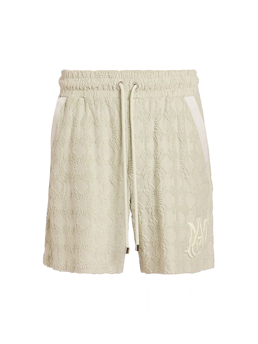 Men's MA Quad Toweling Shorts - Pale Mint - Size Small