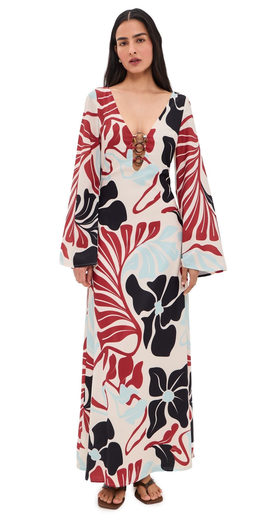 Seven Wonders Azure Dress Azure Cream XS