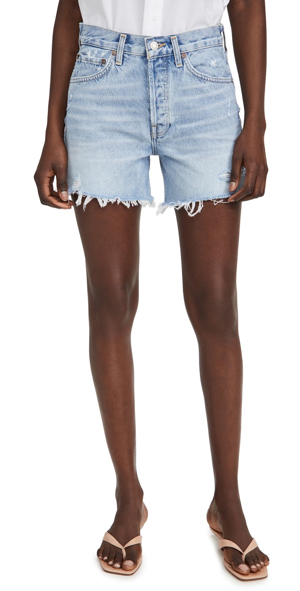 AGOLDE Parker Long Shorts Swapmeet 33