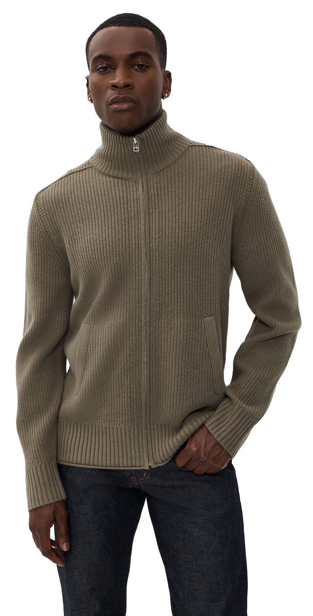 Guest in Residence Louis Cashmere Jacket Cypress XL