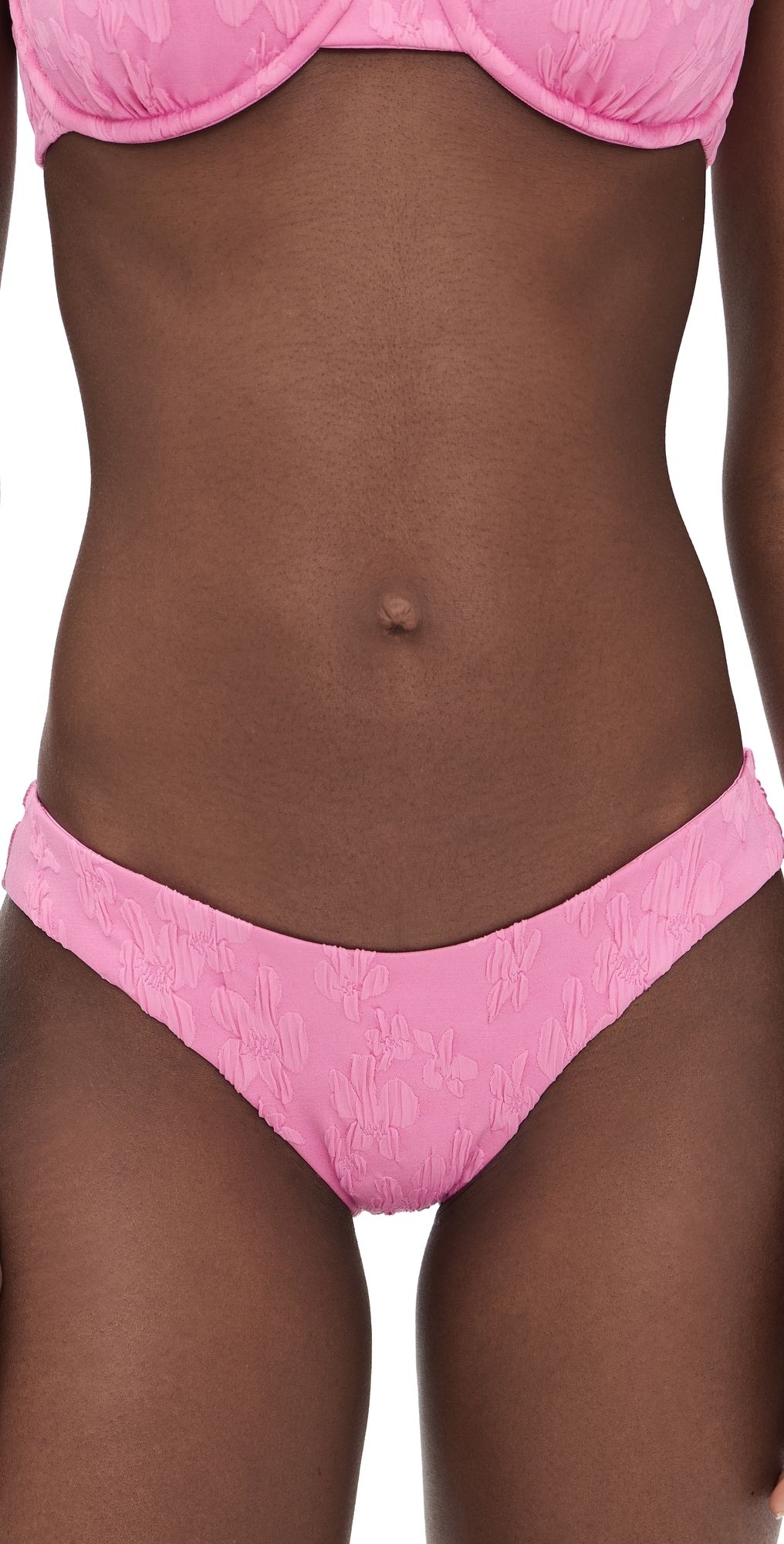 LSPACE Classic Rocky Bikini Bottoms Hottest Pink M