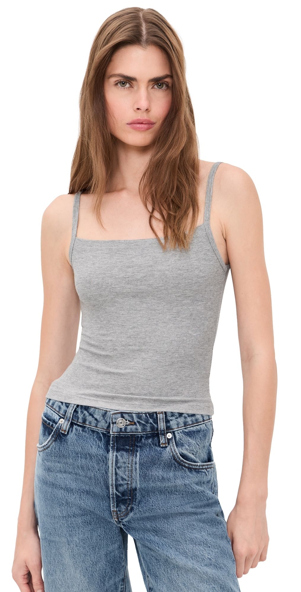 Éterne 90's Tank Top Heather Grey XS