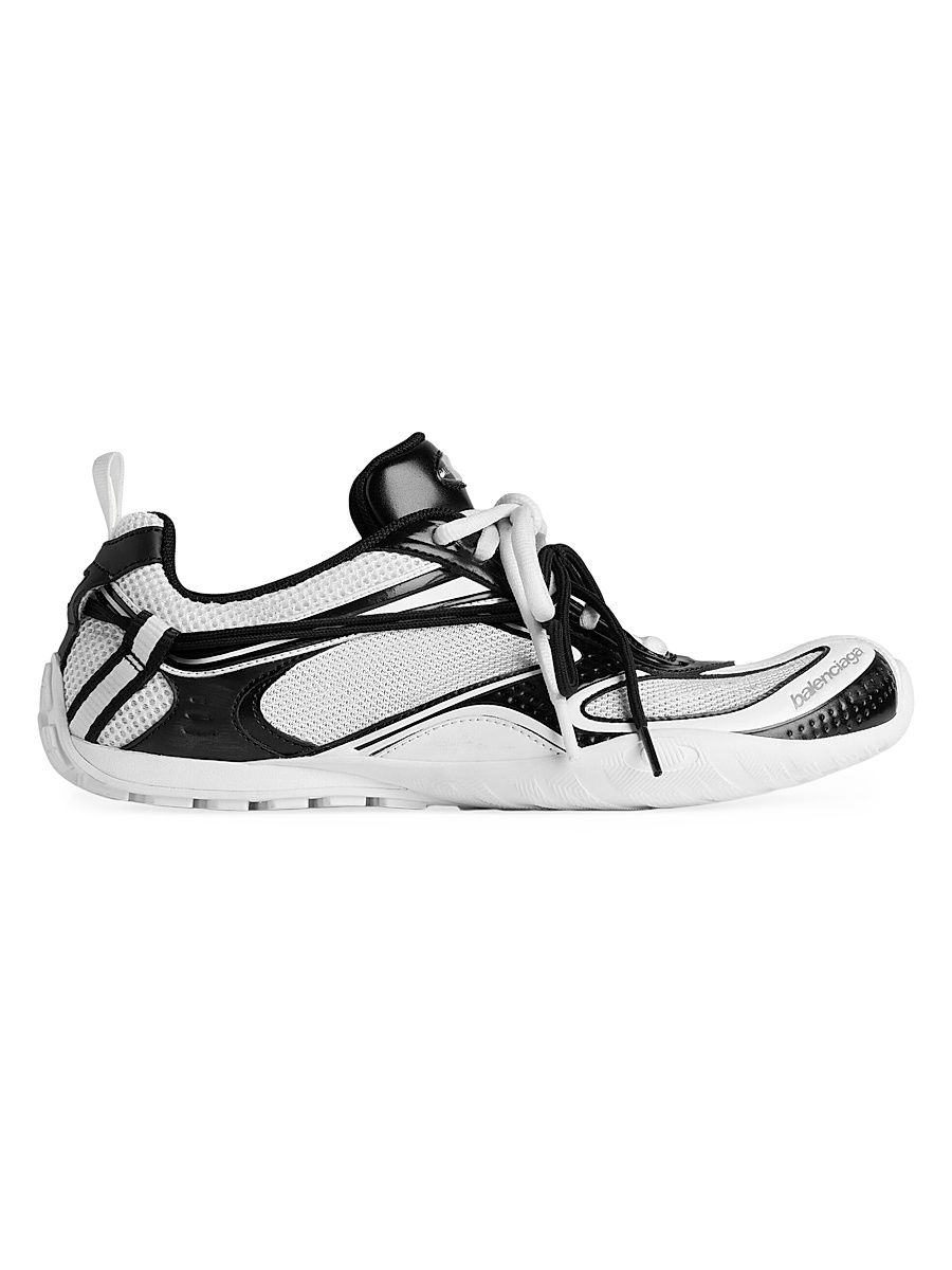 Women's Radar Sneakers - White Black - Size 6