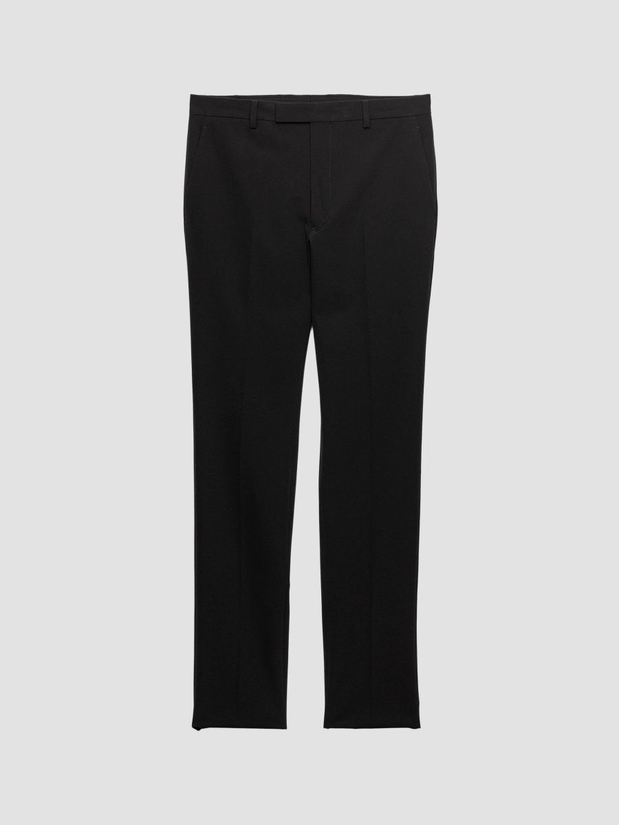 Prada Men's Stretch Technical Fabric Pants - Black - Size 32