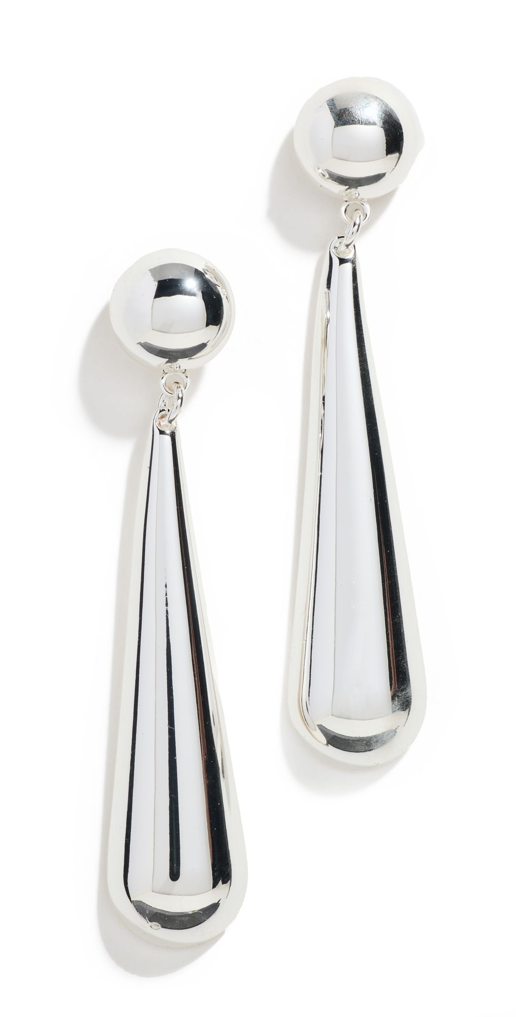 SHASHI Linna Earrings Silver One Size