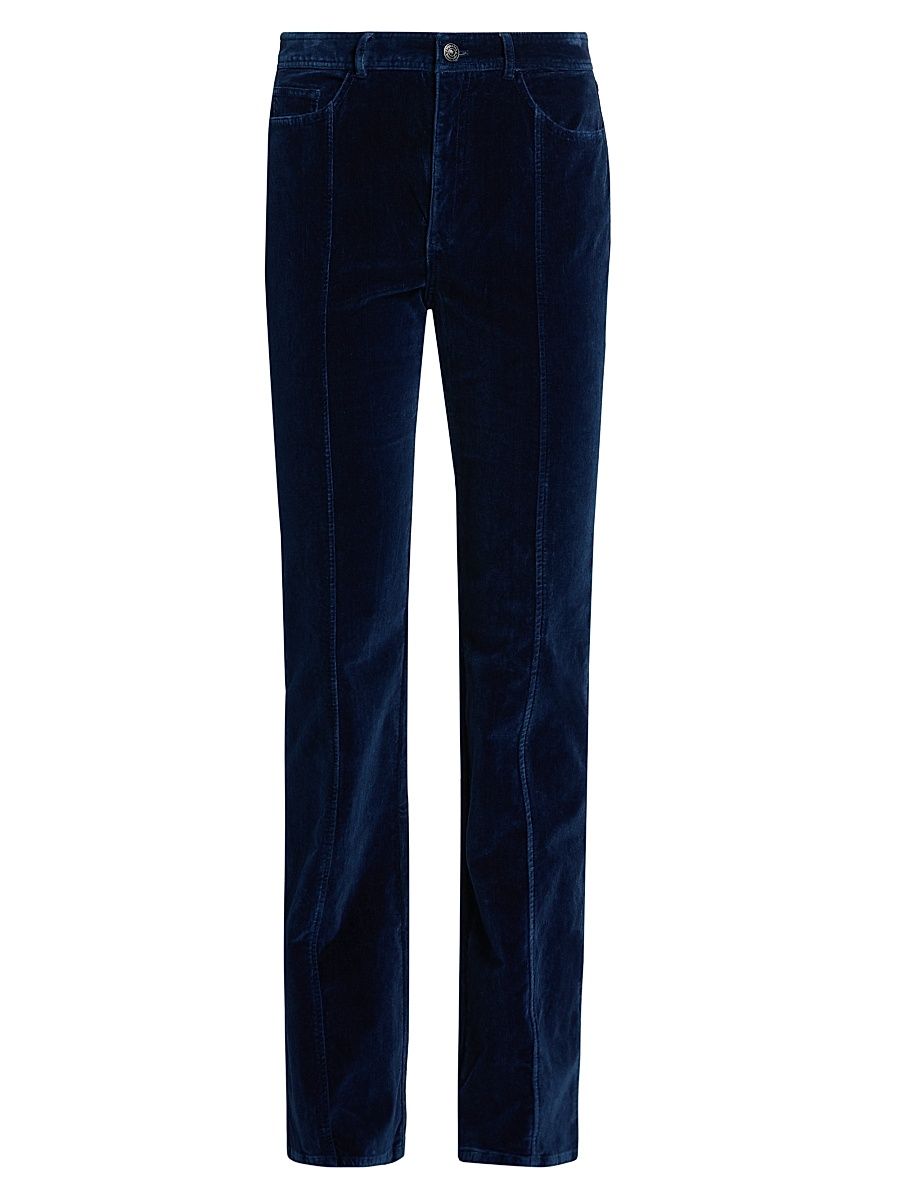 Women's Shailene Velvet Straight Pants - Annecy - Size 12