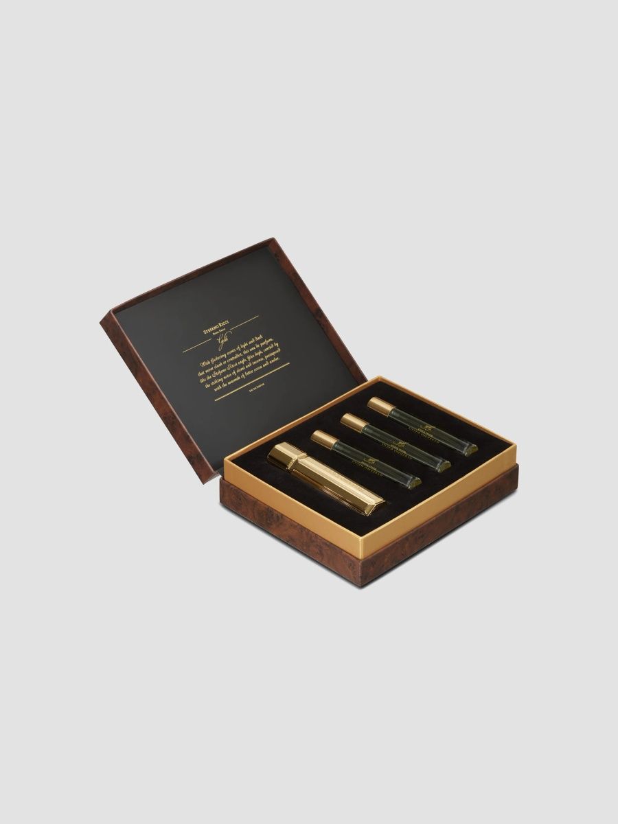 Stefano Ricci Royal Eagle Gold Travel Set