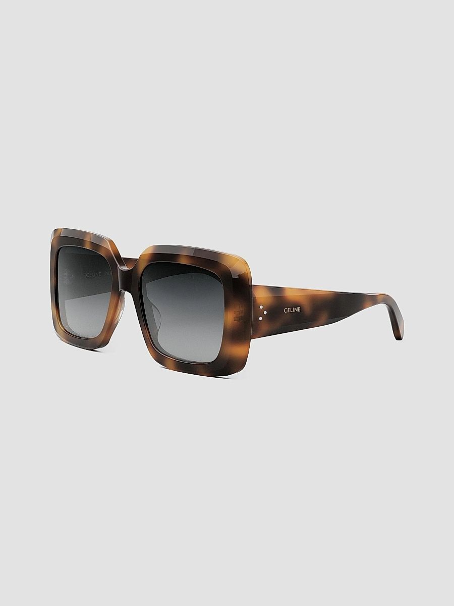 CELINE Women's Bold 54MM Square Sunglasses - Blonde Havana