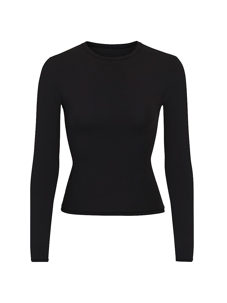 Women's Fits Everybody Long-Sleeve T-Shirt - Sienna - Size Large