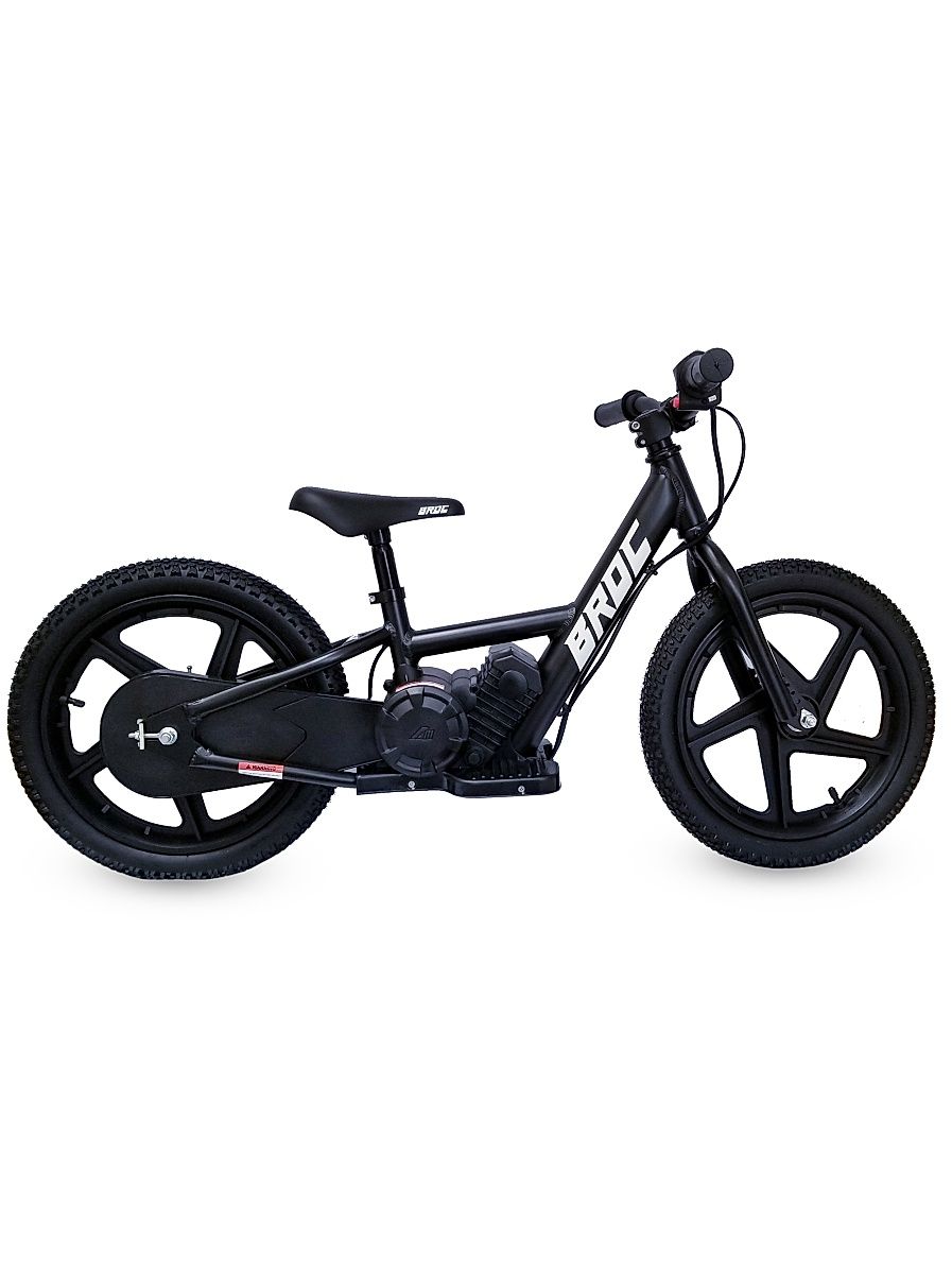 Best Ride on Cars Unisex Kid's BROC USA D16 E-Bike - Black