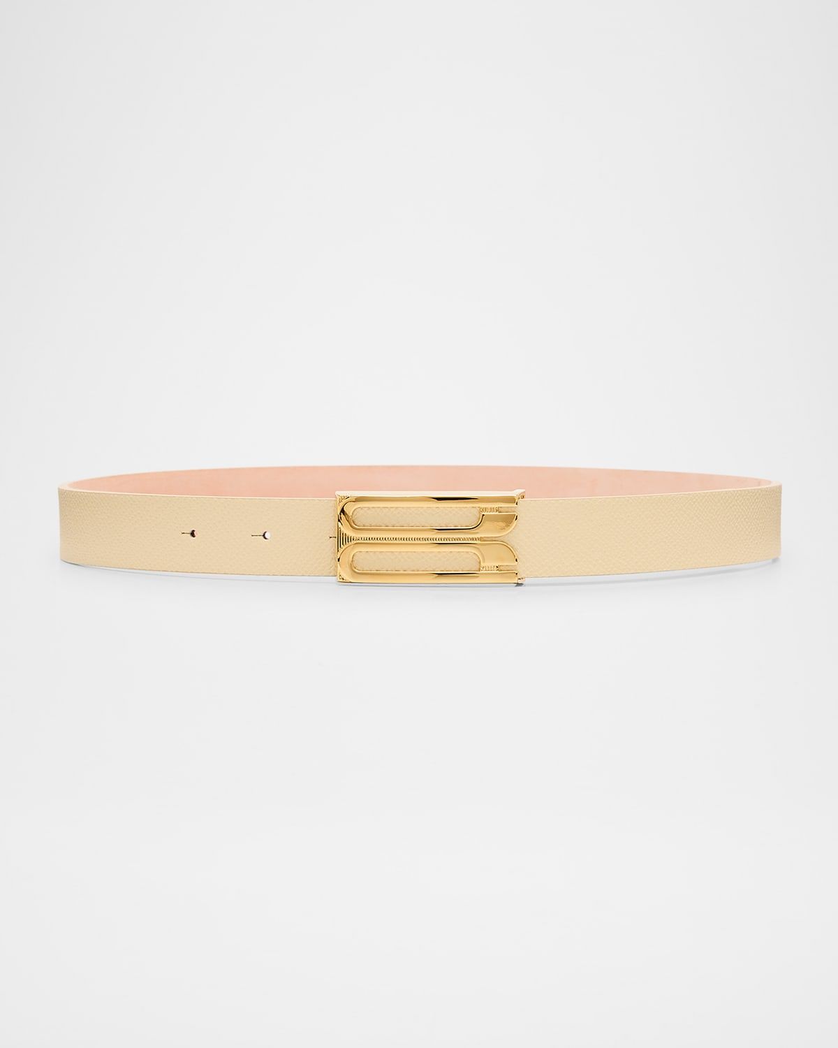 B-Logo Leather Belt