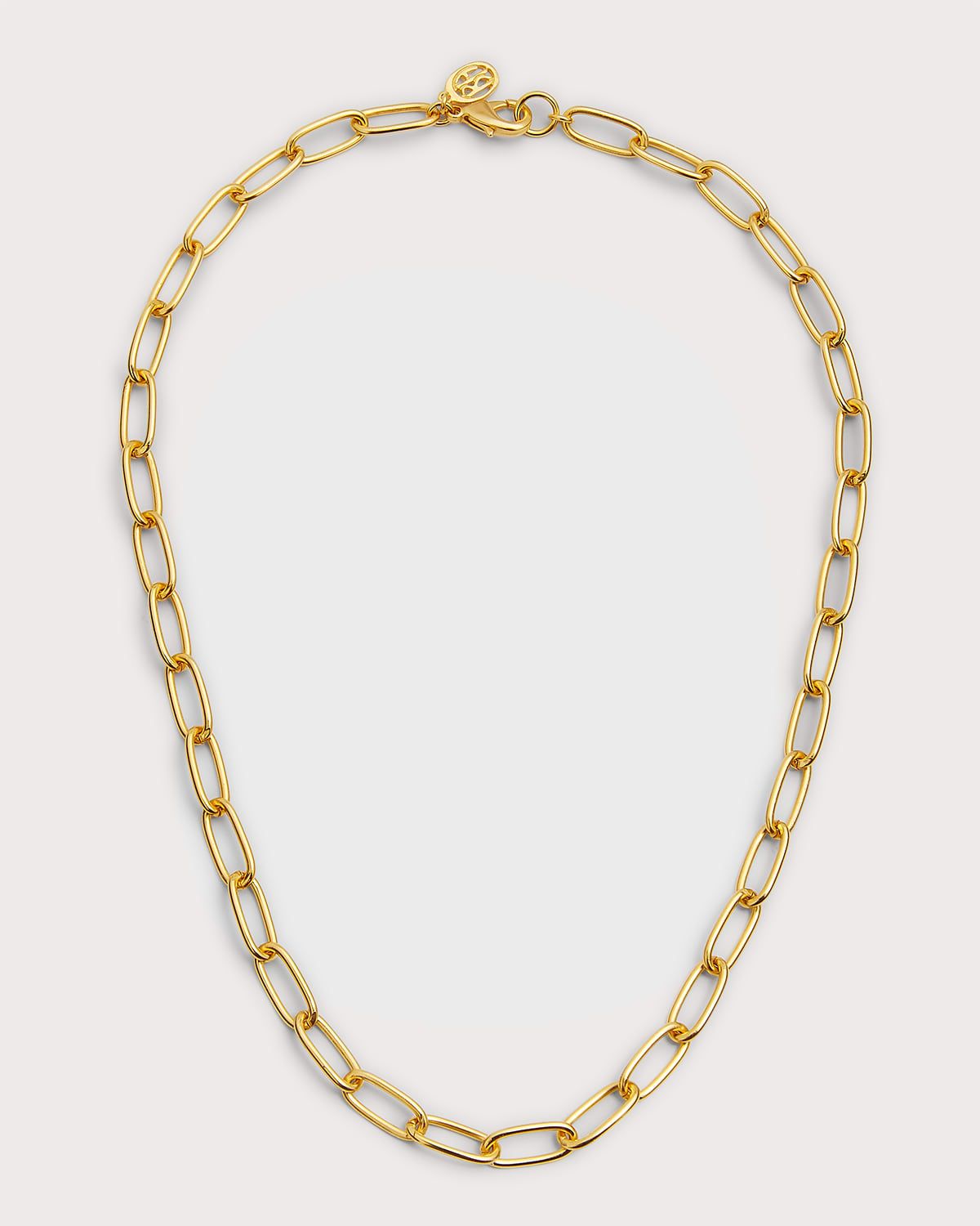 Oval-Link Chain Necklace, 18"L