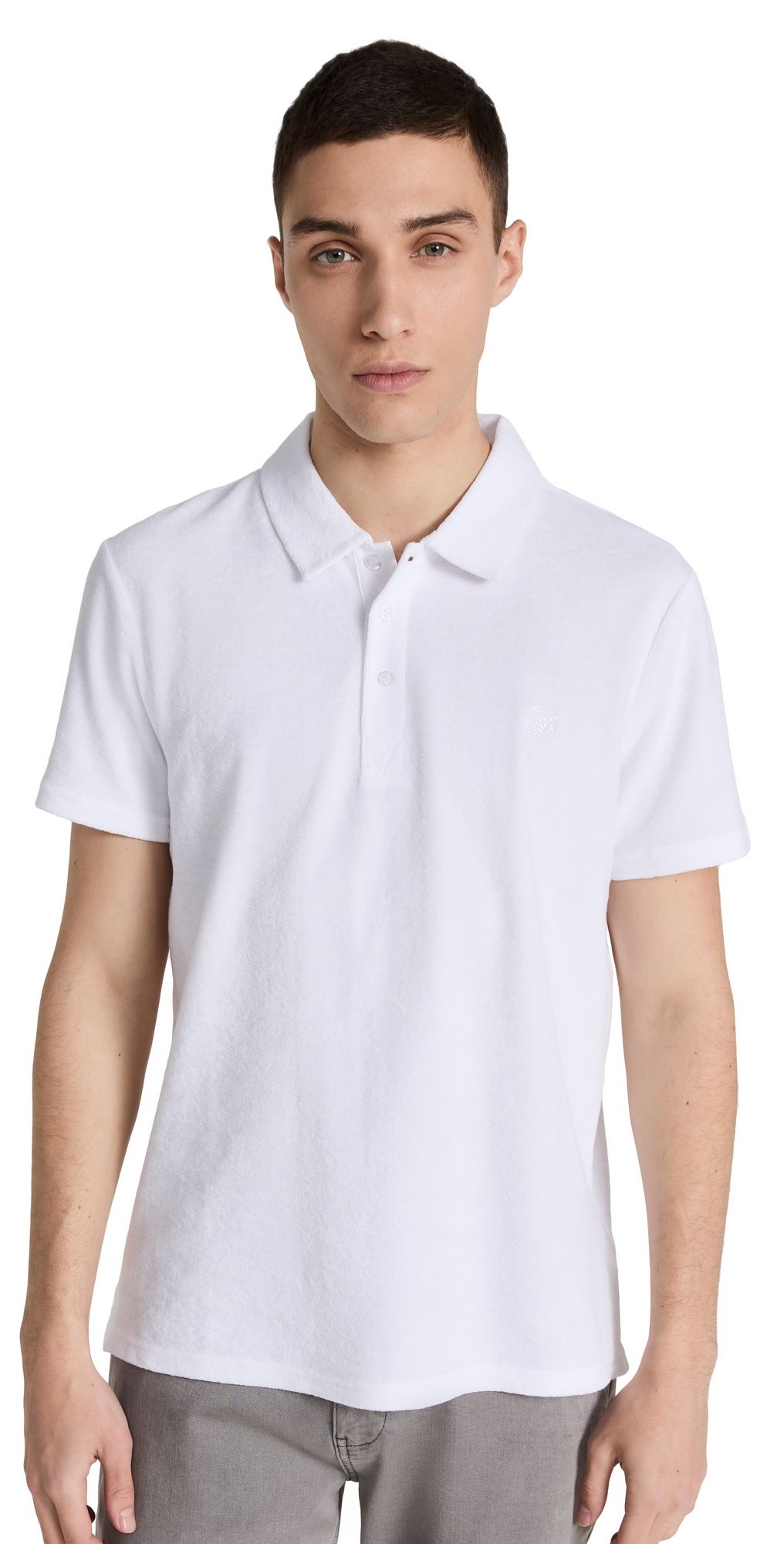 Vilebrequin Phoenix Terry Polo Blanc S