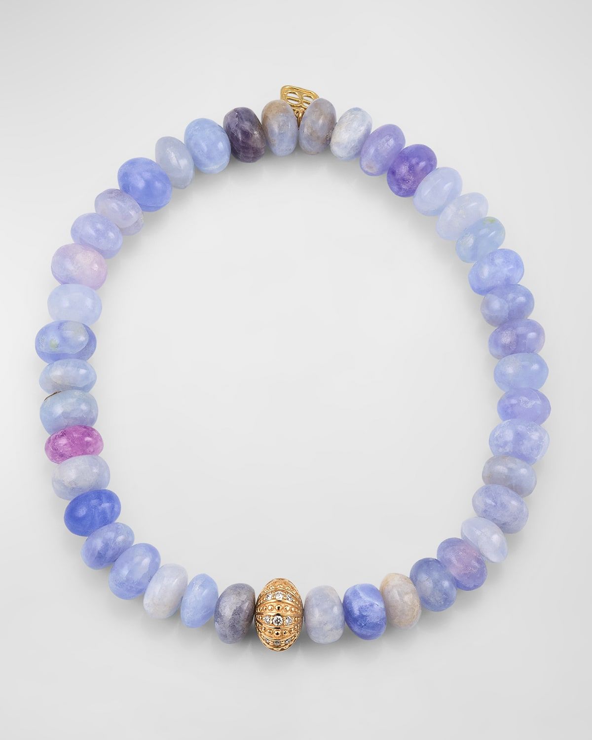 Sea Urchin Rondelle Bead Bracelet