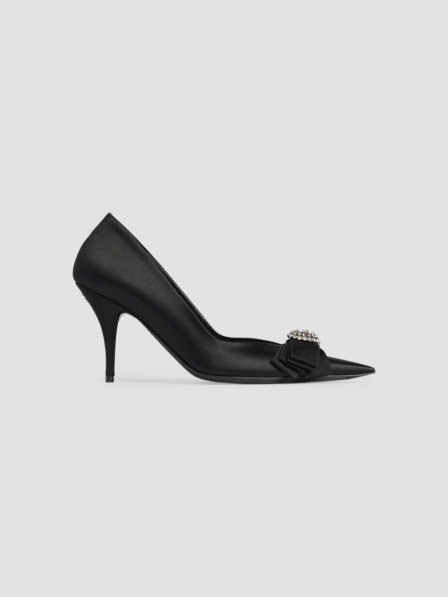 Balenciaga Women's Avenue Palazzo Pumps - Black - Size 6