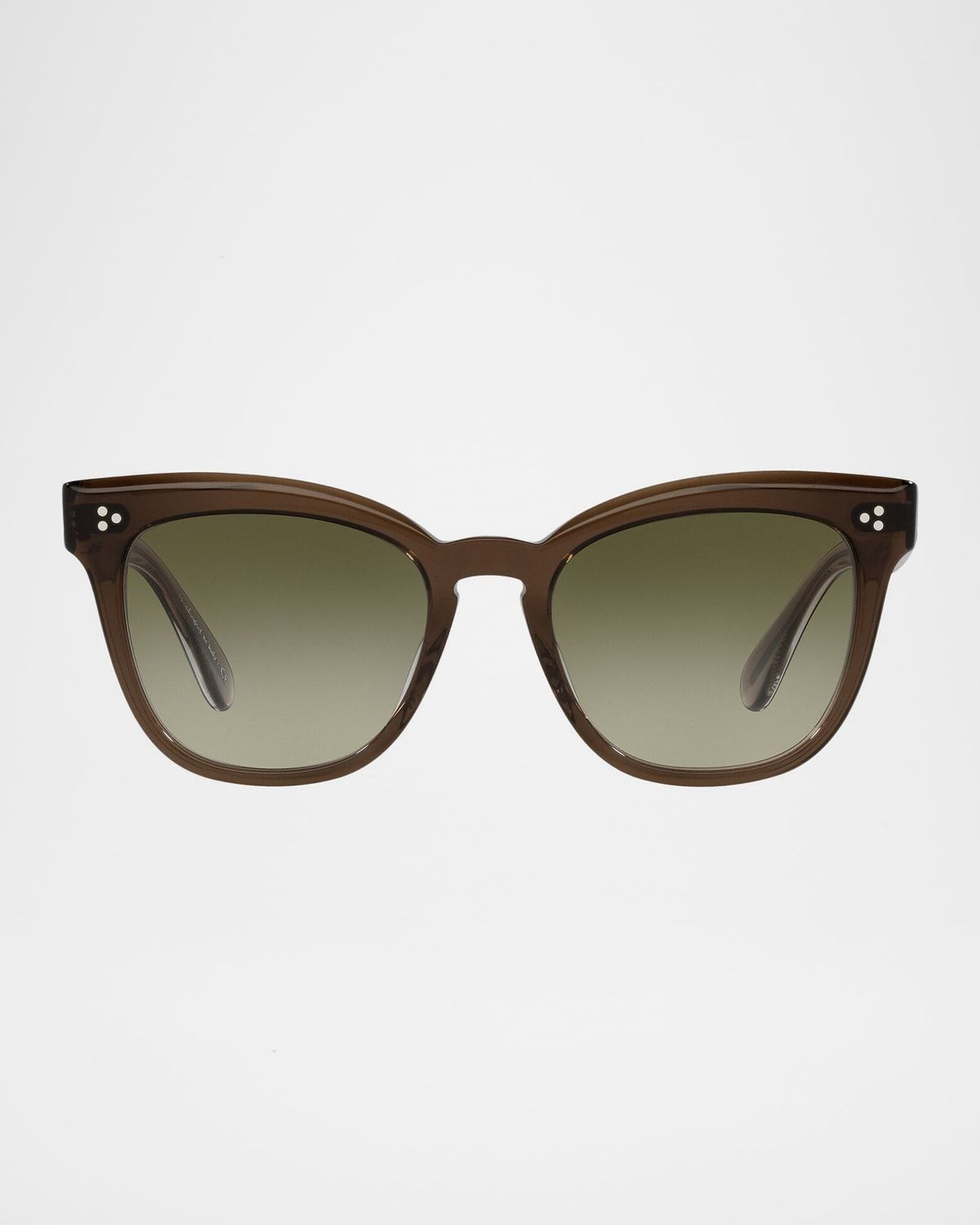 Marianela Rounded Acetate Butterfly Sunglasses
