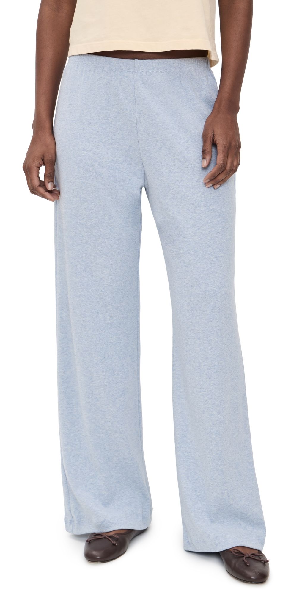 Leset Nando Lounge Pants Ciel Melange L