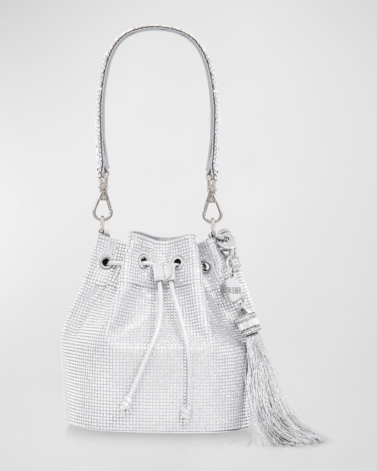 Piper Medium Crystal Bucket Bag