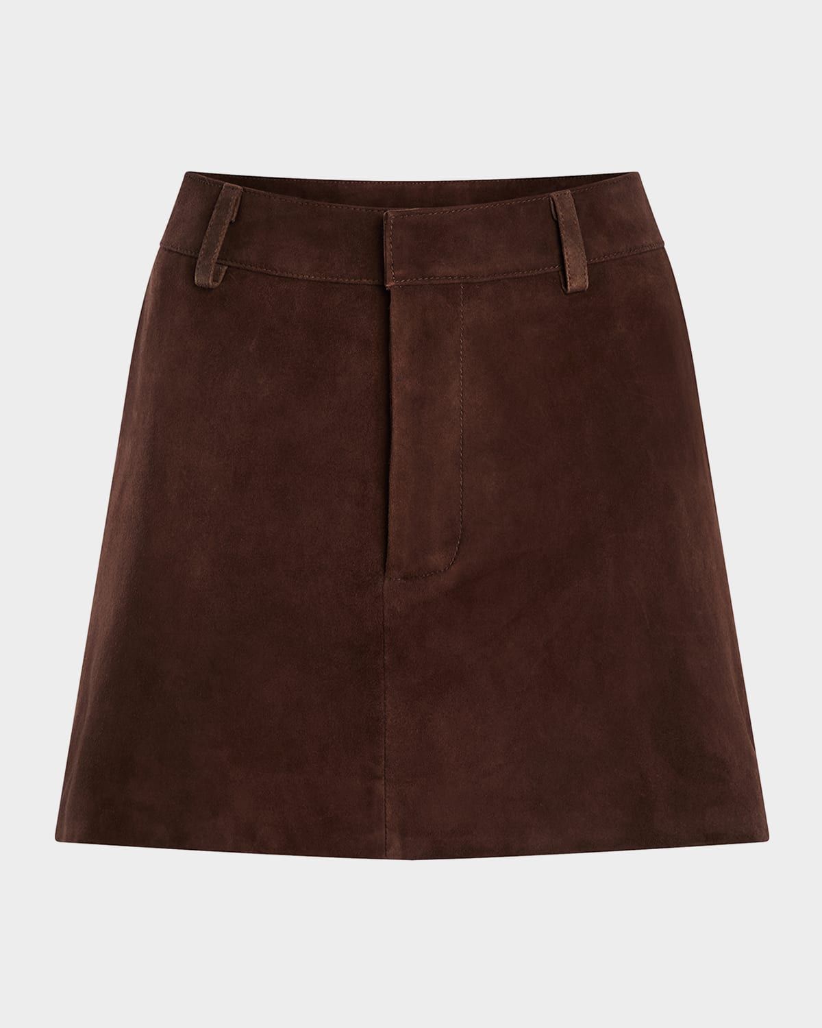 Torrance Suede Mini Skirt