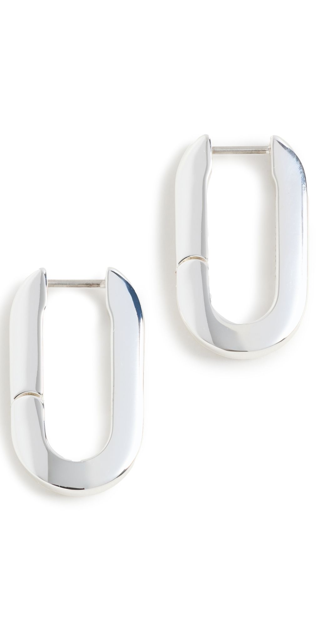 JENNY BIRD U-Link Earrings Platinum One Size