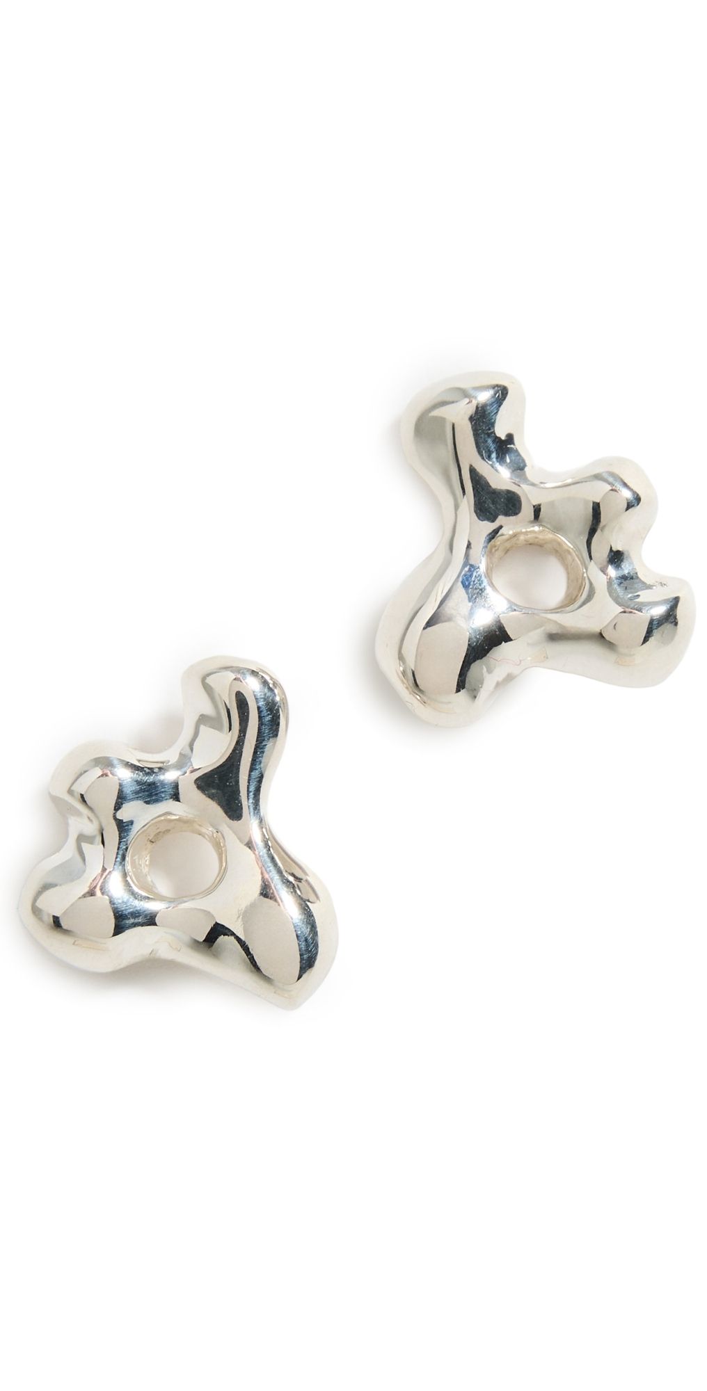 AGMES Simone Studs Sterling Silver One Size