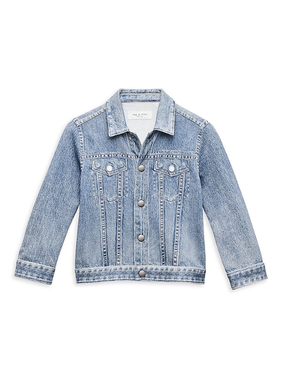 rag & bone Unisex Baby's, Little Kid's & Kid's Miramar Cotton Jacket - Scarlet - Size 9