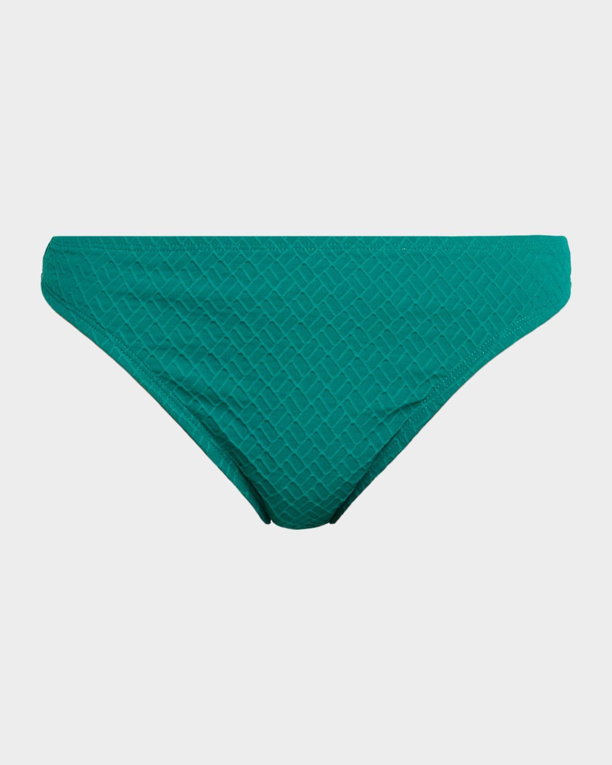Textured Tides Hipster Bikini Bottoms