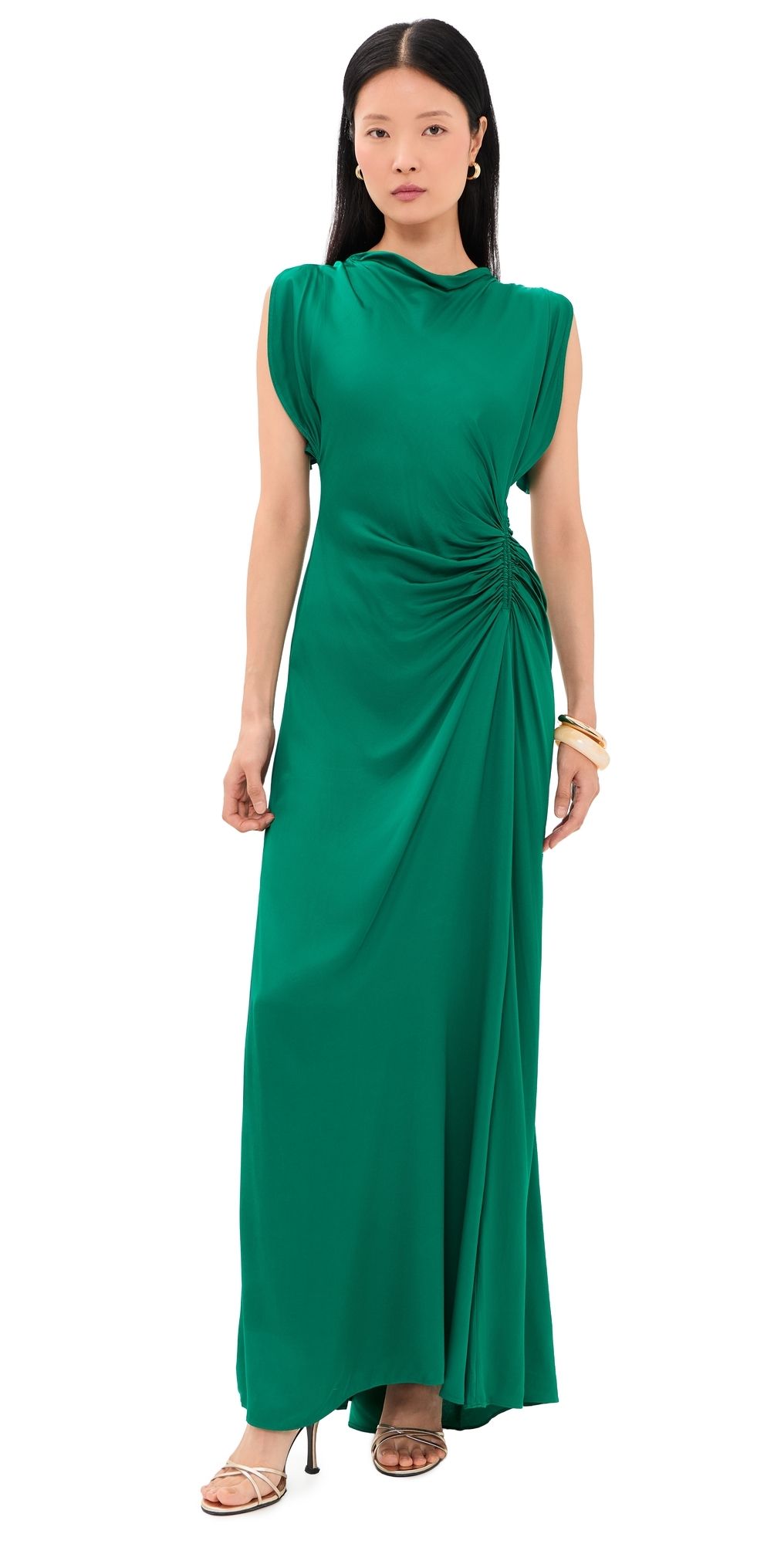 A. L.C. Nadia Gown Bright Emerald 10