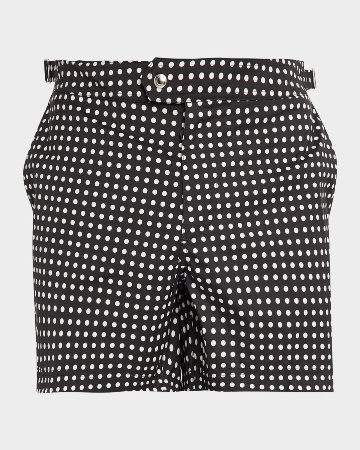 Polkadot Mid-Rise Shorts