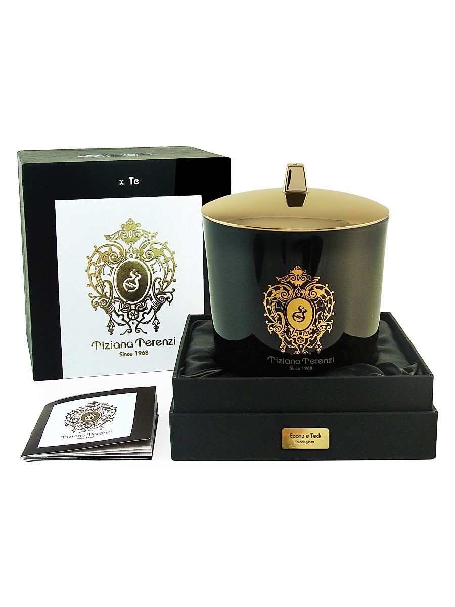 Ebony e Teck Scented Candle