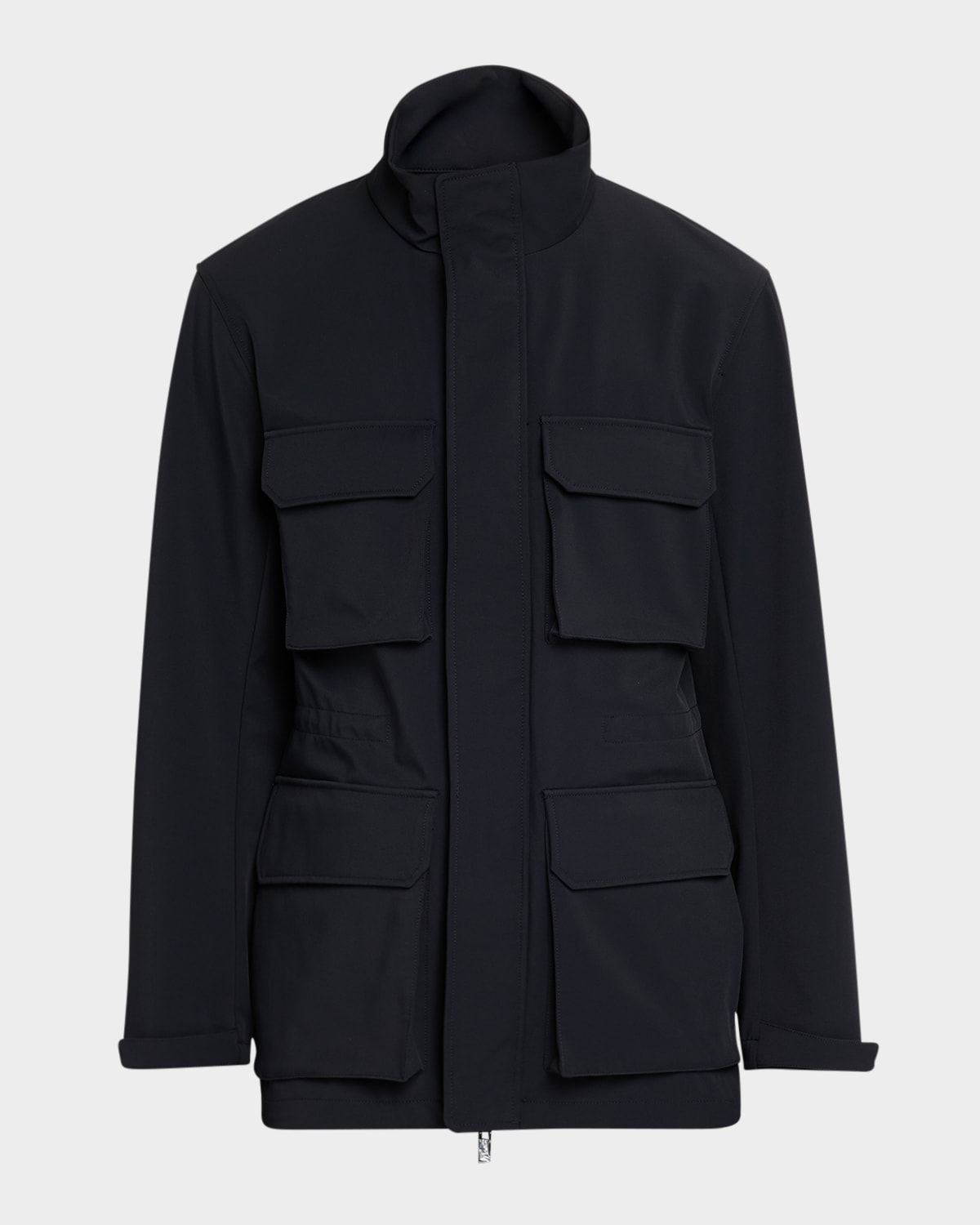 Men & apos;s Nylon Four-Pocket Car Coat